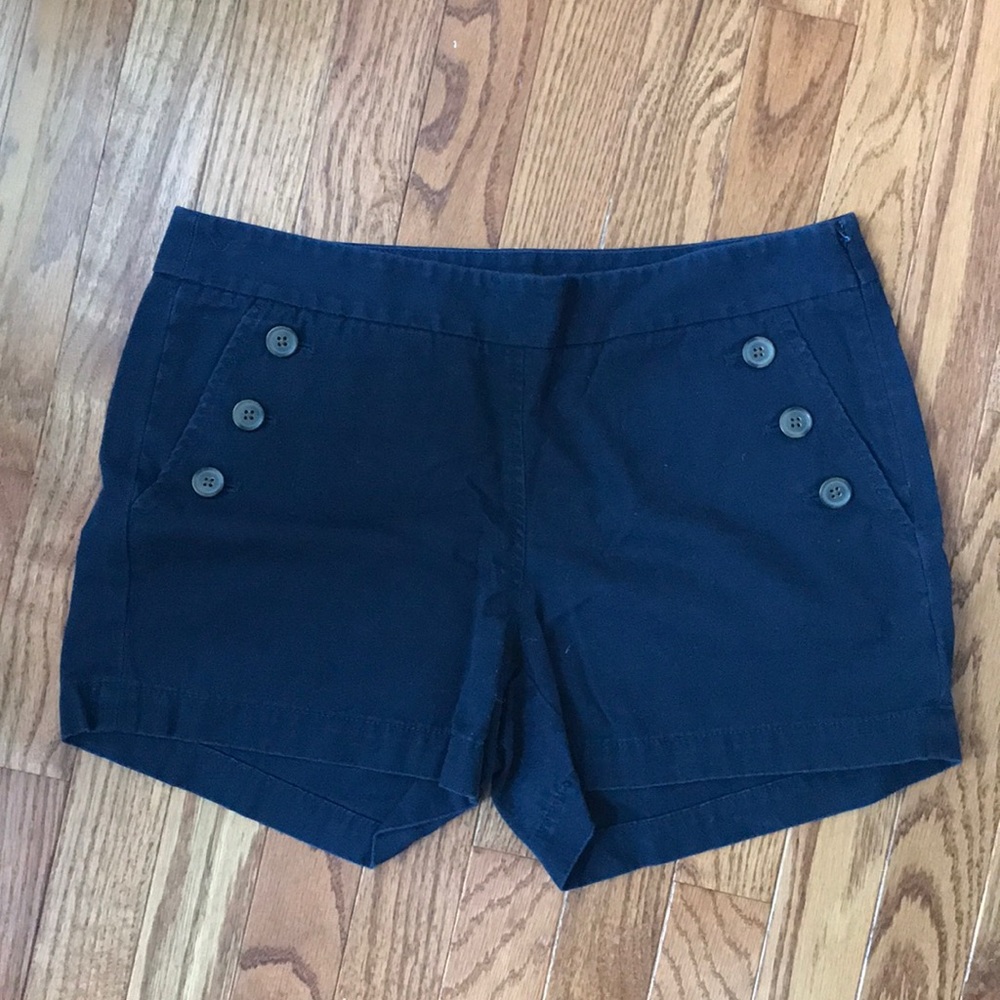 J.Crew navy shorts size 4